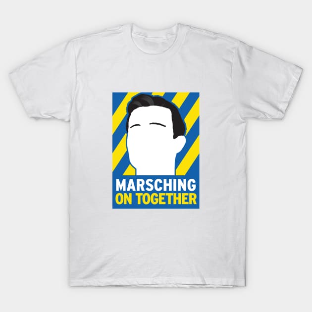 Marsching On Together icon T-Shirt by Pete's Place - where the magic happens!